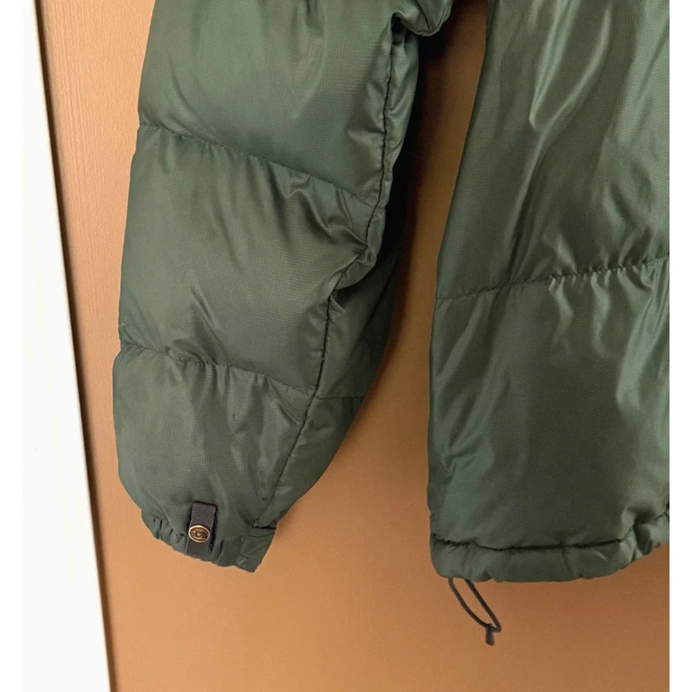 Vtg The North Face 1996 Retro Nuptse 700 Down Mens Puffer Jacket Green Black M